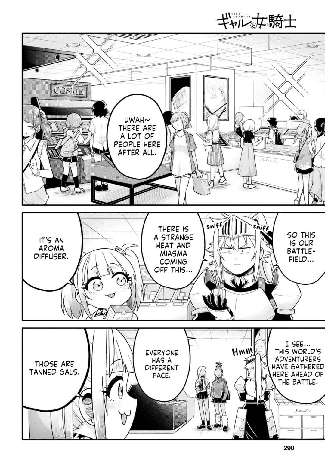 GAL and KNIGHTESS Chapter 2 - Page 8