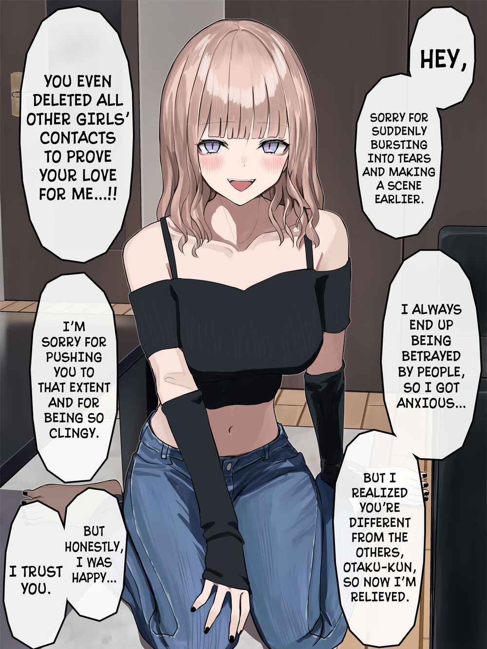 Jojoni Deremi ga Mashiteku Tsundere Gyaru Chapter 10 - Page 1