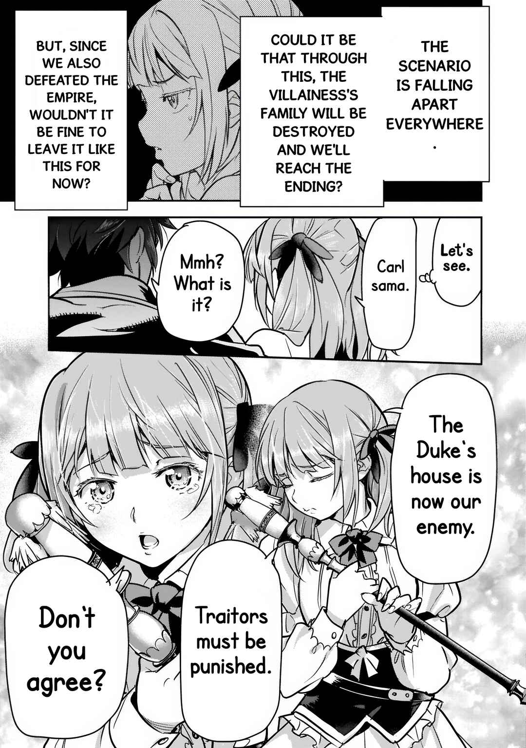 Chounin A wa Akuyaku Reijou o Doushitemo Sukuitai: Dobu to Sora to Koori no Himegimi Chapter 47.1 - Page 13