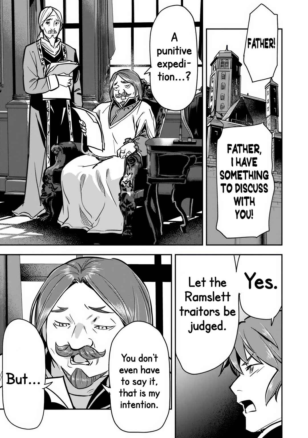 Chounin A wa Akuyaku Reijou o Doushitemo Sukuitai: Dobu to Sora to Koori no Himegimi Chapter 47.1 - Page 15
