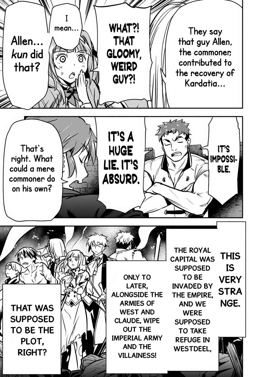 Chounin A wa Akuyaku Reijou o Doushitemo Sukuitai: Dobu to Sora to Koori no Himegimi Chapter 47.1 - Page 9
