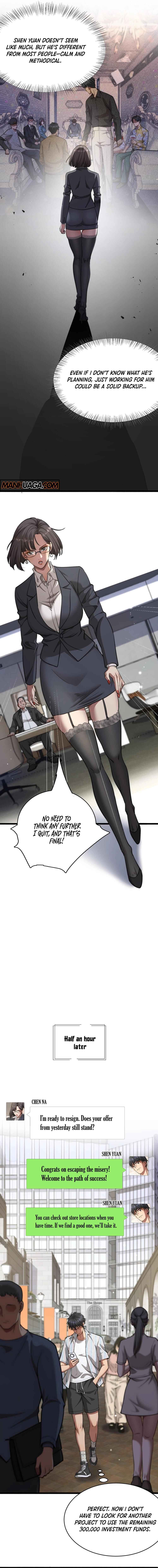 After Becoming Financially Free, They Offered Their Loyalty Chapter 8 - Page 9