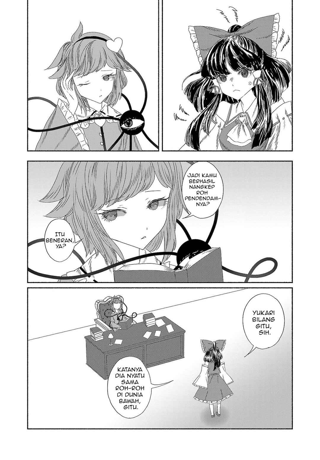 Touhou Chireikiden: Hansoku Tantei Satori Chapter 8 - Page 3