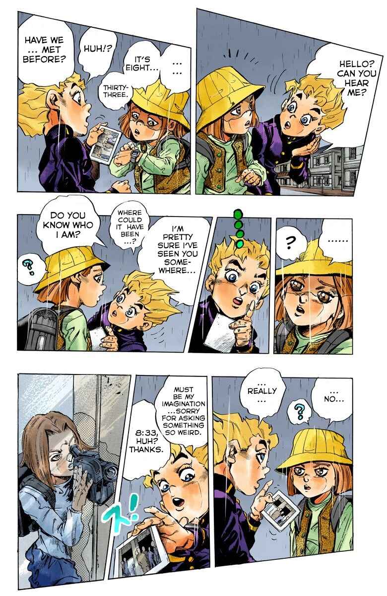 JoJo no Kimyou na Bouken: Part 4 - Diamond wa Kudakenai Color-ban Chapter 157 - Page 11