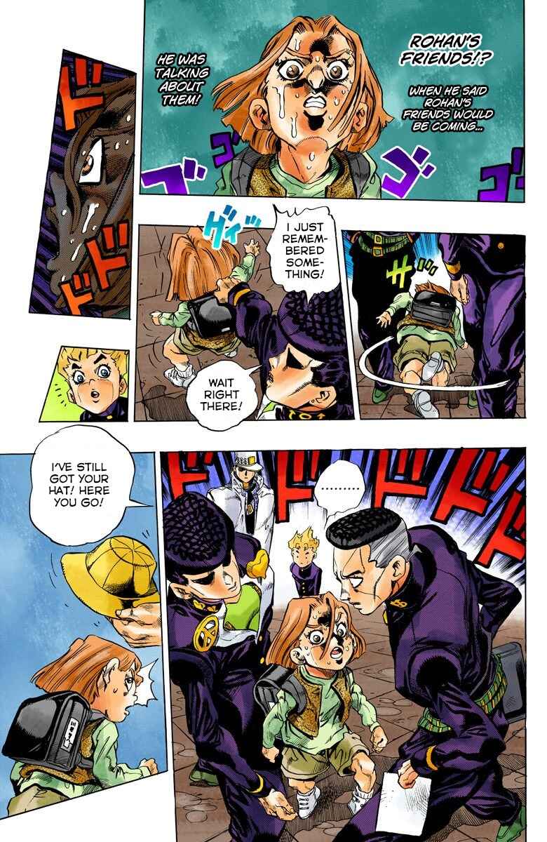 JoJo no Kimyou na Bouken: Part 4 - Diamond wa Kudakenai Color-ban Chapter 157 - Page 16