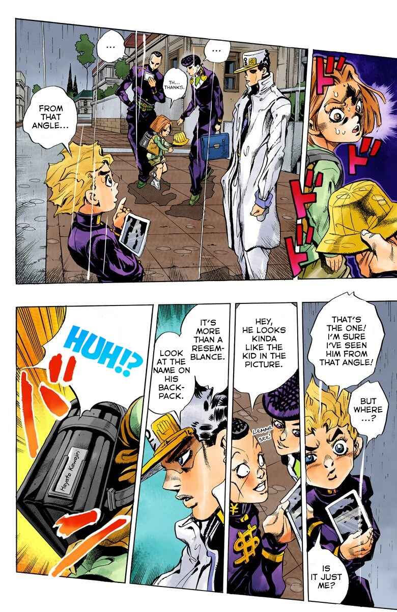 JoJo no Kimyou na Bouken: Part 4 - Diamond wa Kudakenai Color-ban Chapter 157 - Page 17