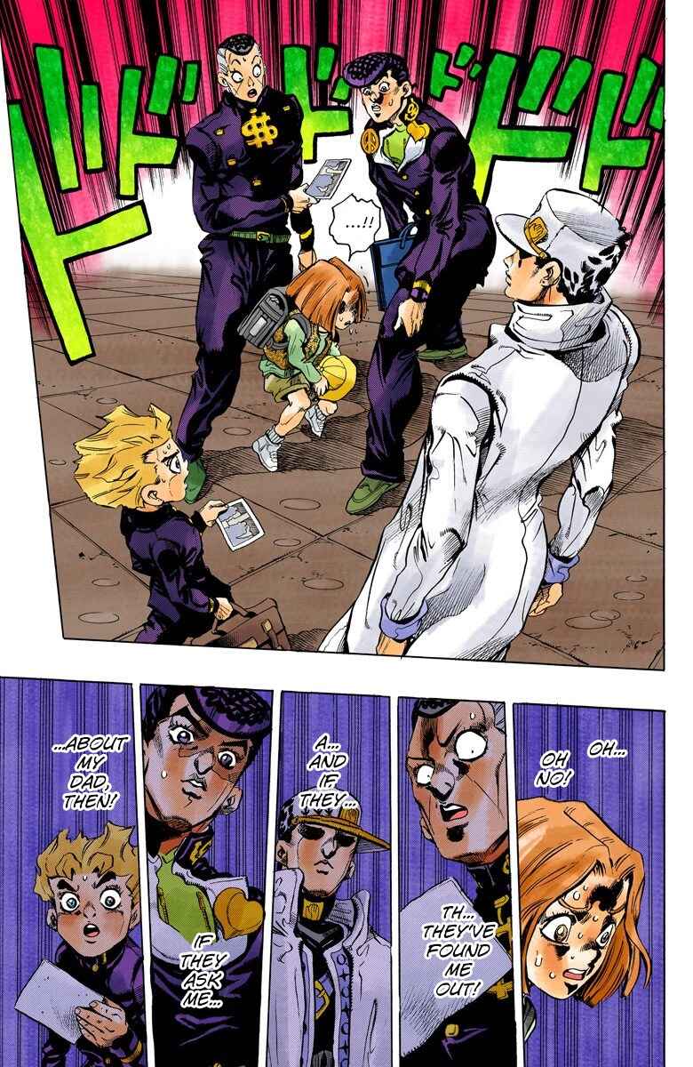 JoJo no Kimyou na Bouken: Part 4 - Diamond wa Kudakenai Color-ban Chapter 157 - Page 18