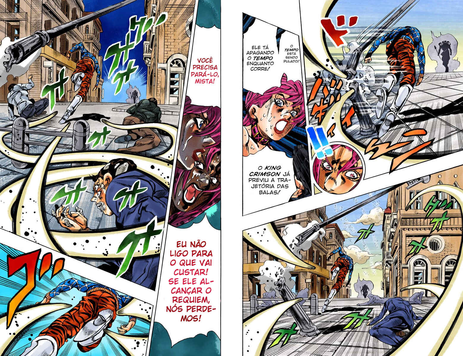 JoJo no Kimyou na Bouken: Part 5 - Ougon no Kaze Color-ban Chapter 143 - Page 5
