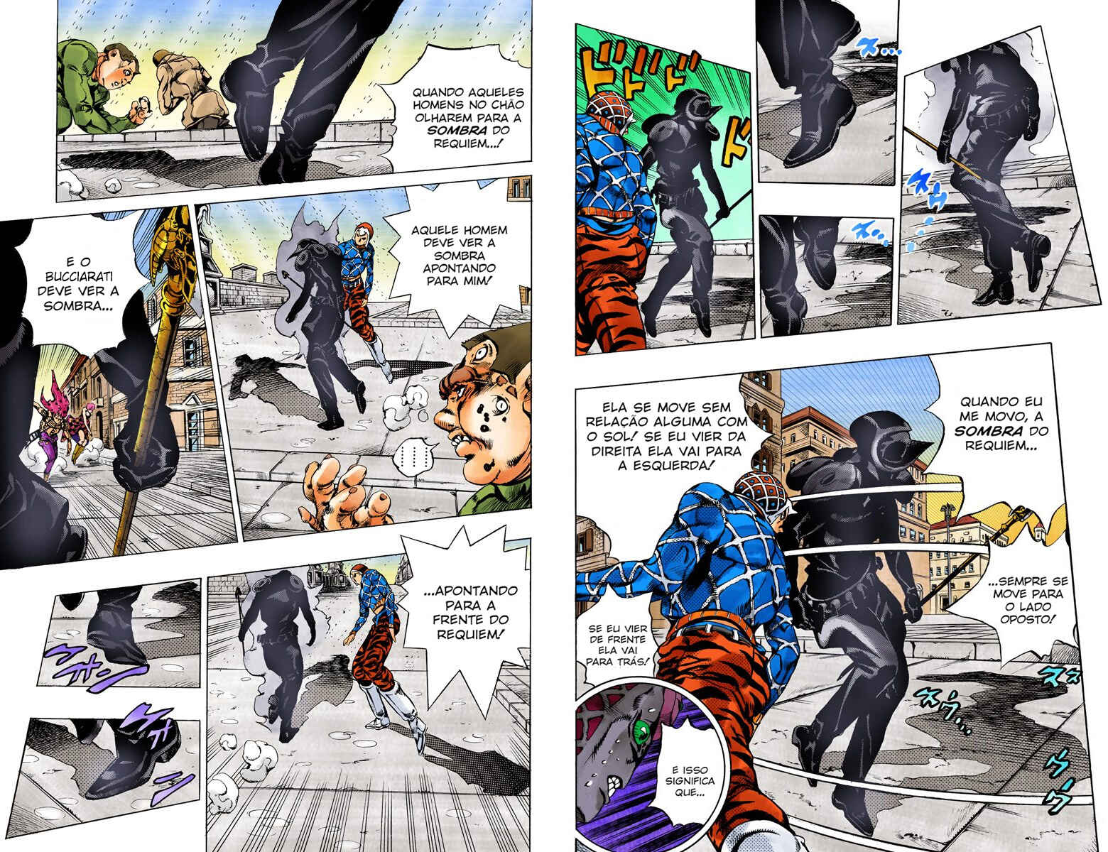 JoJo no Kimyou na Bouken: Part 5 - Ougon no Kaze Color-ban Chapter 143 - Page 8