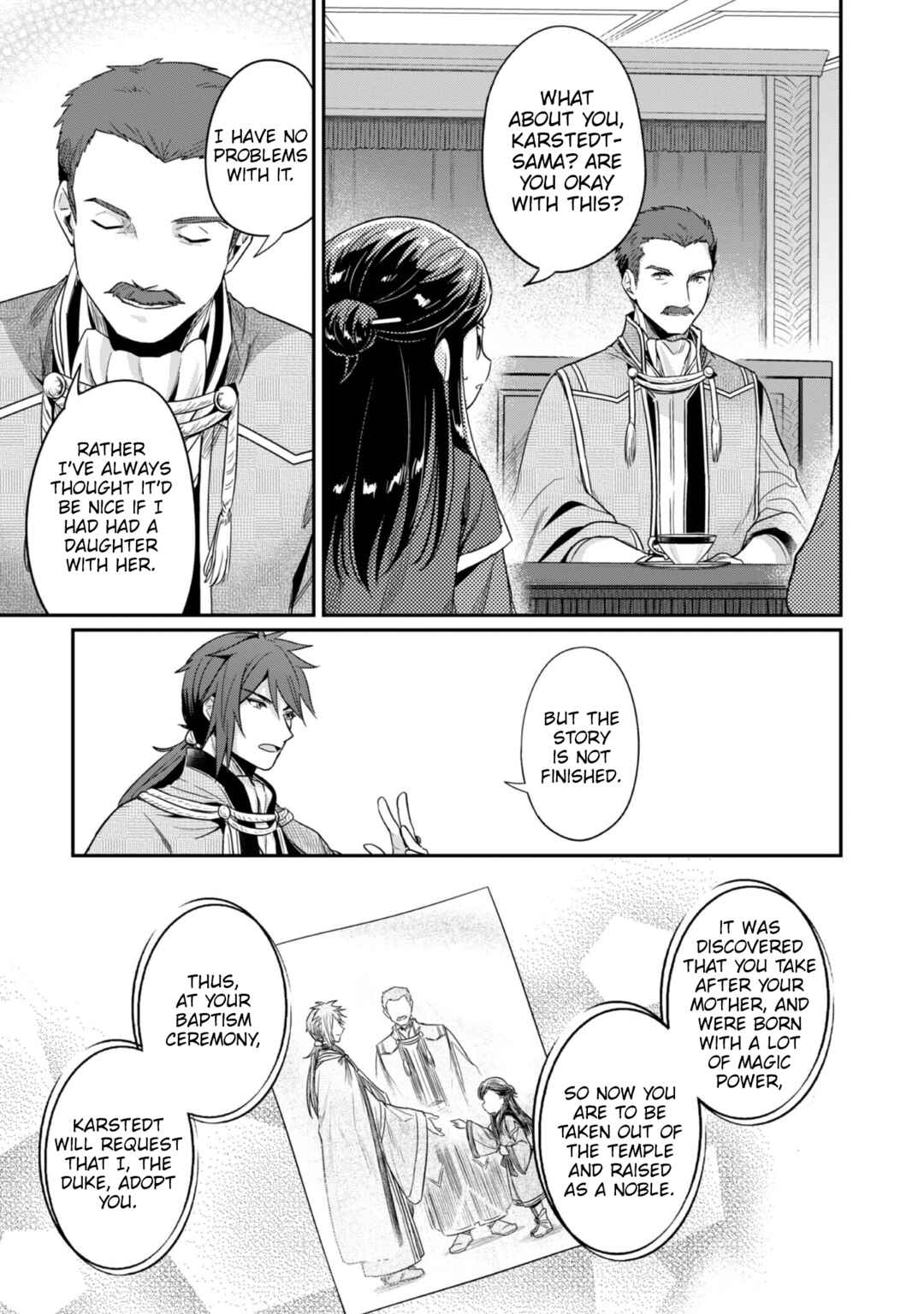 Honzuki no Gekokujou: Shisho ni Naru tame ni wa Shudan o Erandeiraremasen—Dai-2 Bu: Hon no Tamenara Miko ni Naru! Chapter 62 - Page 20