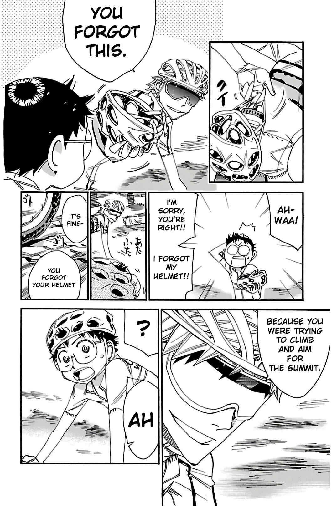Yowamushi Pedal Chapter 550 - Page 8