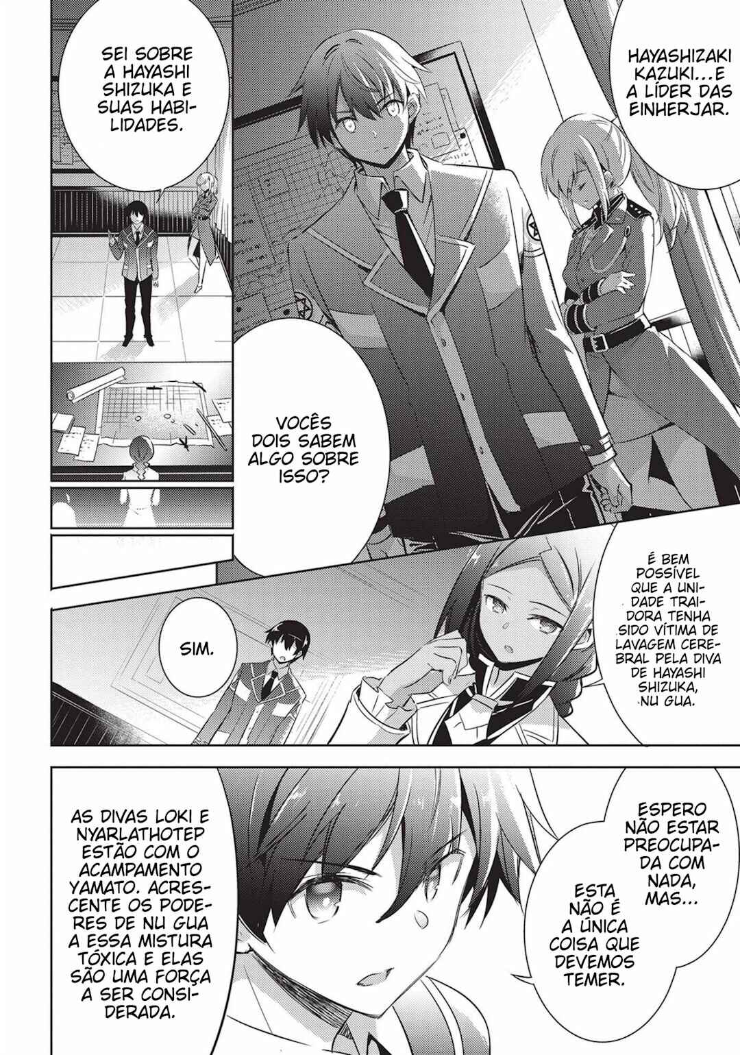 Magika no Kenshi to Shoukan Maou Chapter 66 - Page 17