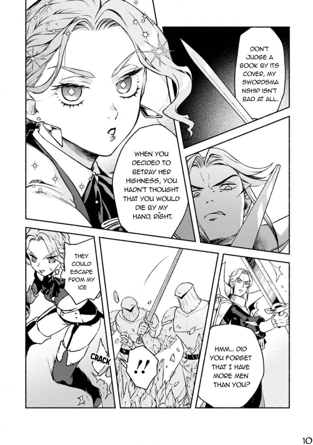 Sono Monban, Saikyou ni Tsuki: Tsuihou Sareta Bougyoryoku 9999 no Senshi, Outo no Monban to shite Musou Suru Chapter 19 - Page 11