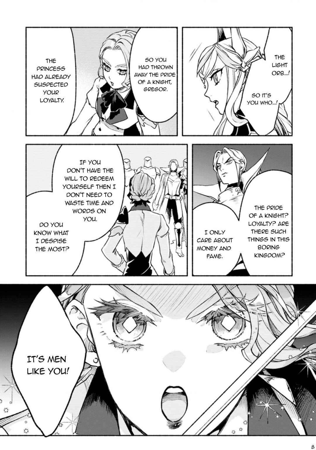 Sono Monban, Saikyou ni Tsuki: Tsuihou Sareta Bougyoryoku 9999 no Senshi, Outo no Monban to shite Musou Suru Chapter 19 - Page 9