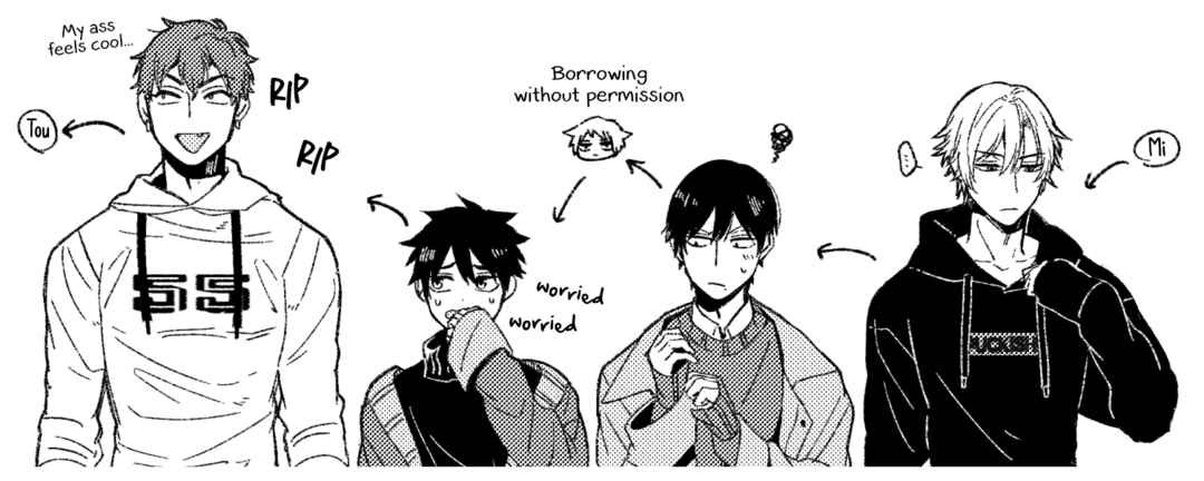 Zettai BL ni Naru Sekai vs. Zettai BL ni Naritakunai Otoko Chapter Twitter comics - Page 15