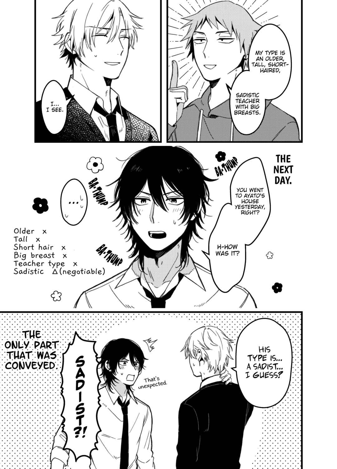 Zettai BL ni Naru Sekai vs. Zettai BL ni Naritakunai Otoko Chapter Twitter comics - Page 5