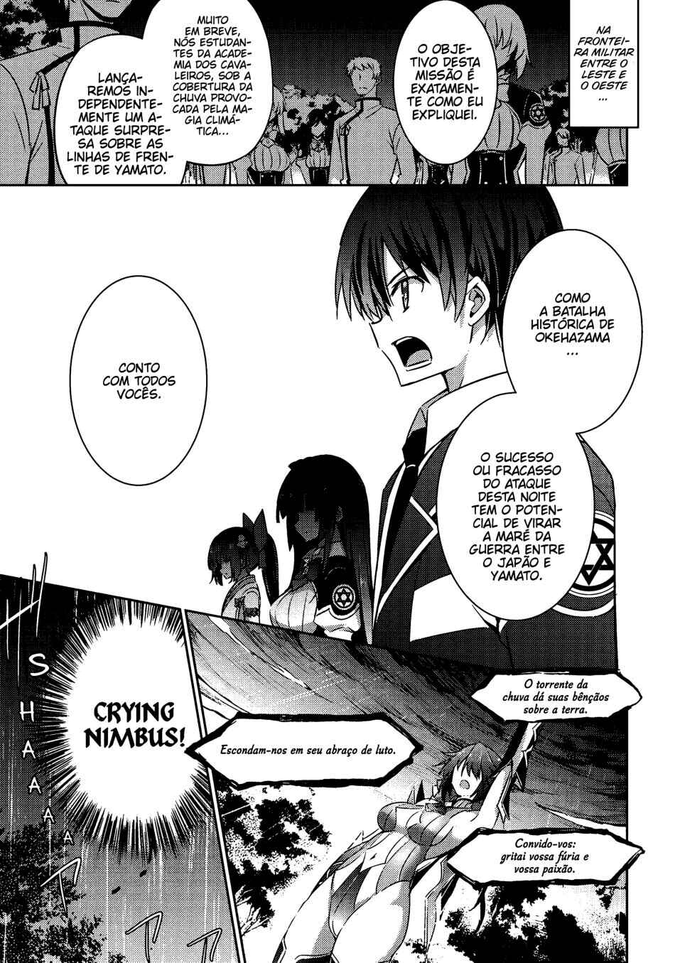 Magika no Kenshi to Shoukan Maou Chapter 67 - Page 3