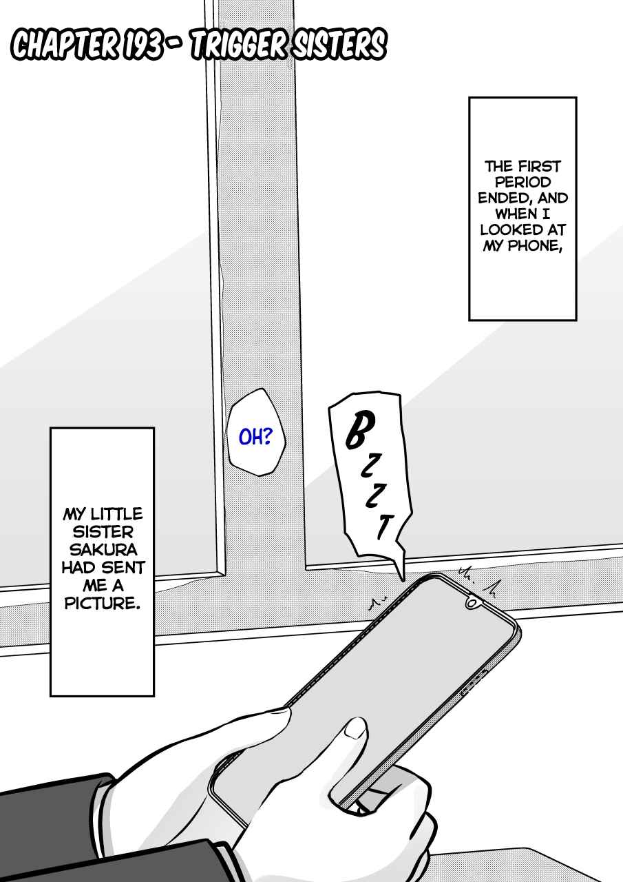Danjo-hi 1:39 no Heikou Sekai wa Omoi no Hoka Futsuu Chapter 193 - Page 1