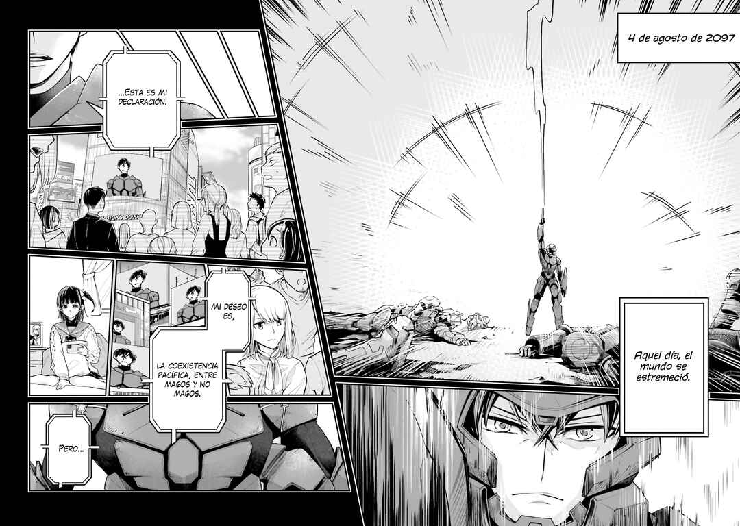 Mahouka Koukou no Rettousei: Yoru no Tobari ni Yami wa Hirameku Chapter 1 - Page 9