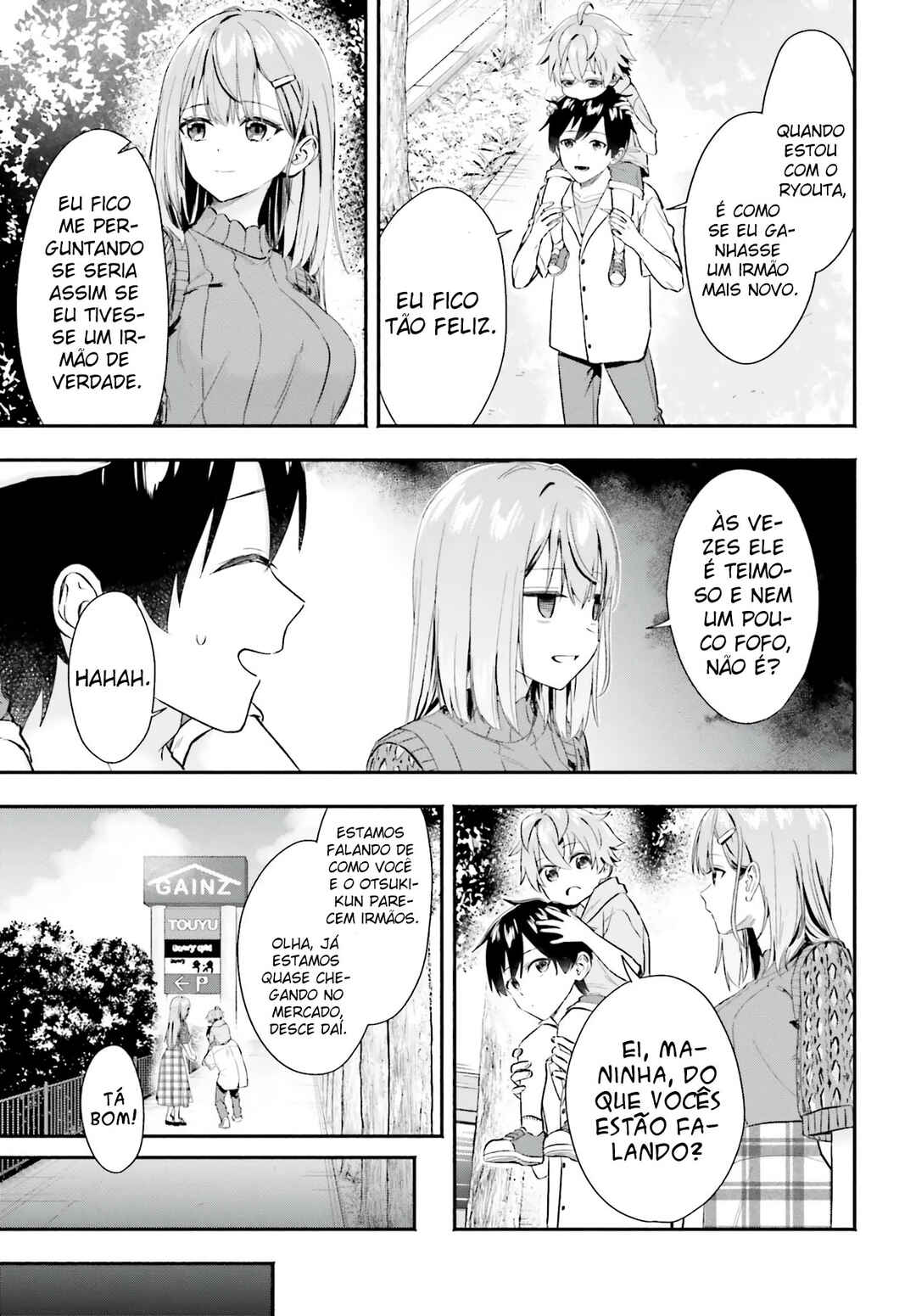 Kaji Daikou no Arubaito wo Hajimetara Gakuen Ichi no Bishoujo no Kazoku ni Kiniirarechaimashita. Chapter 5.1 - Page 4