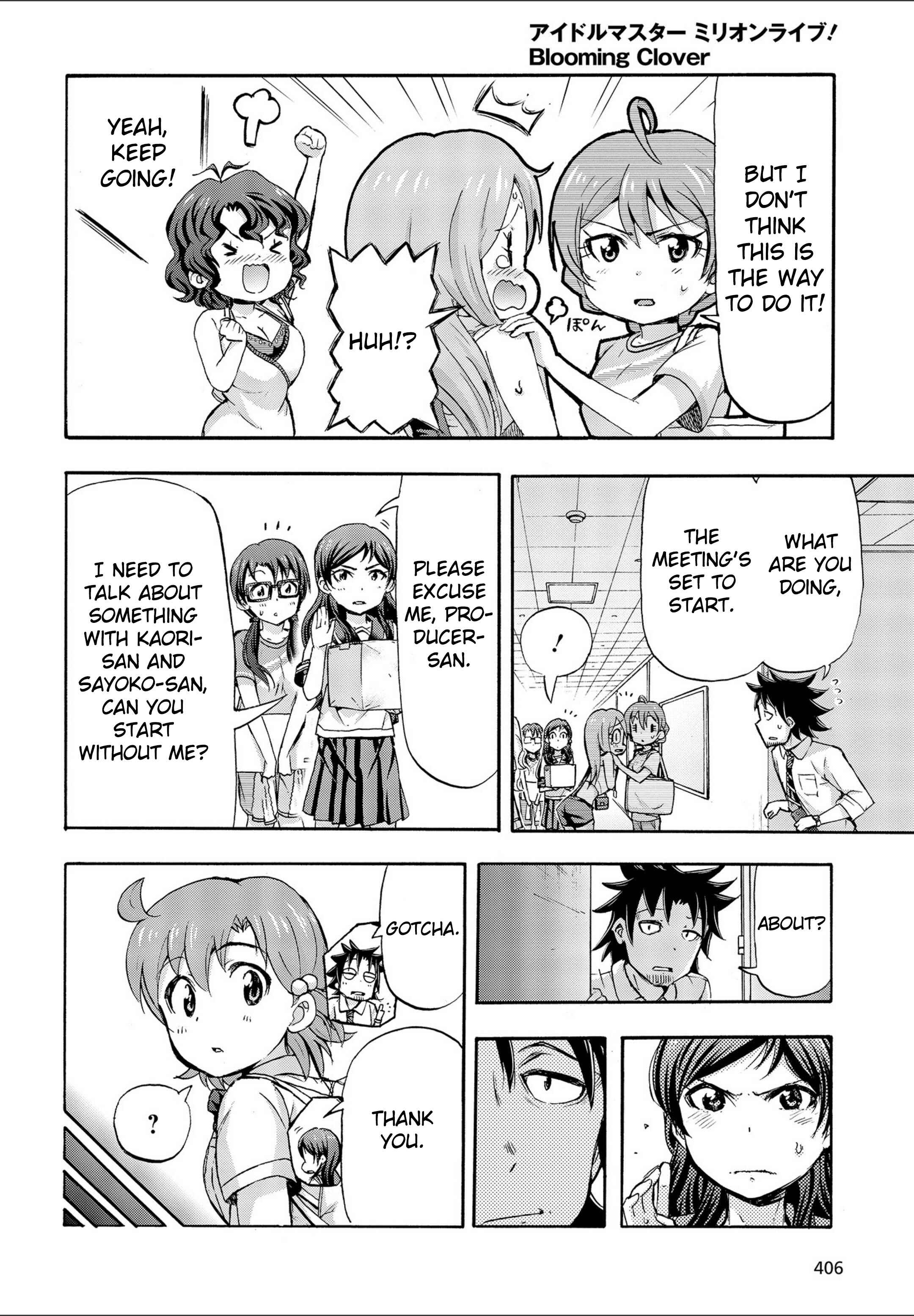 THE iDOLM@STER MILLION LIVE! Blooming Clover Chapter 19 - Page 36