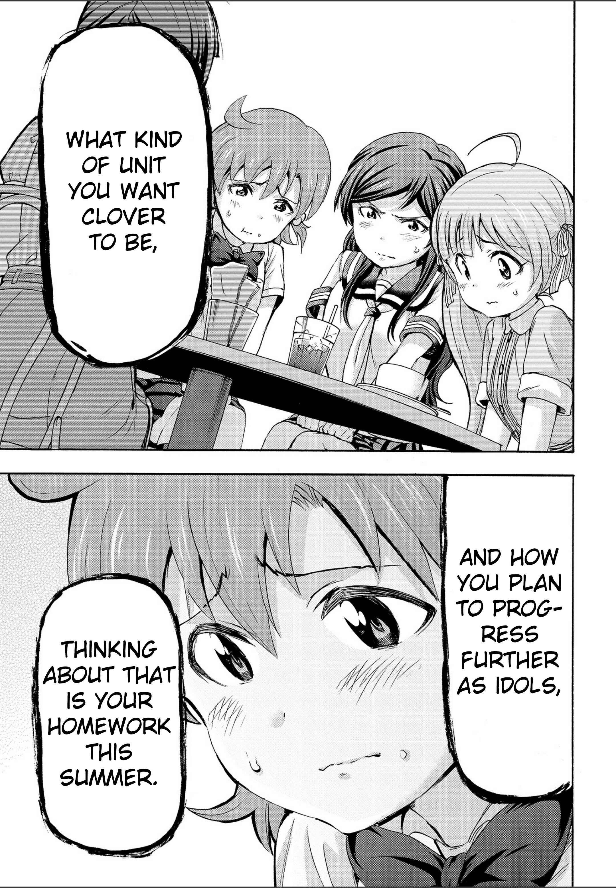 THE iDOLM@STER MILLION LIVE! Blooming Clover Chapter 19 - Page 9