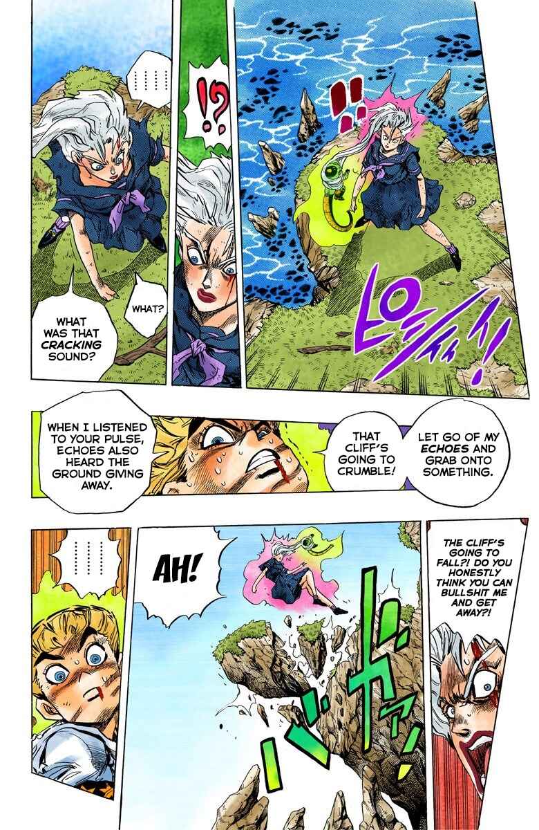 JoJo no Kimyou na Bouken: Part 4 - Diamond wa Kudakenai Color-ban Chapter 37 - Page 11