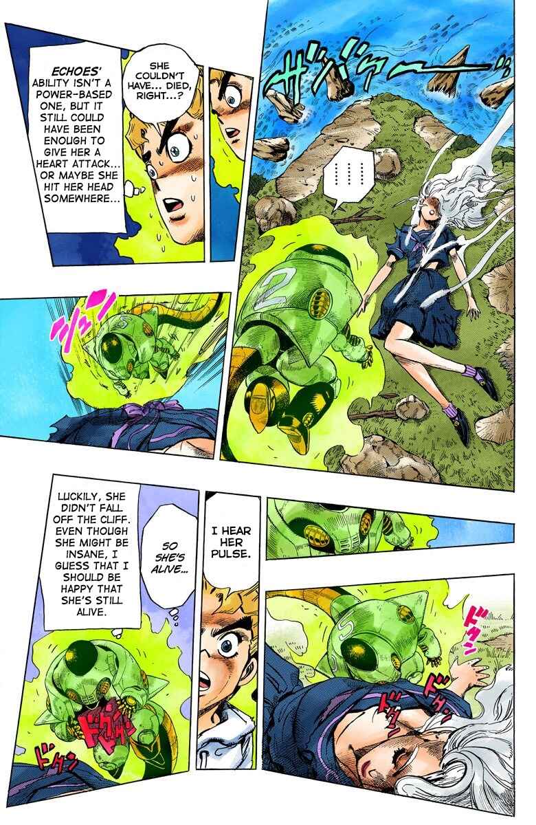 JoJo no Kimyou na Bouken: Part 4 - Diamond wa Kudakenai Color-ban Chapter 37 - Page 4