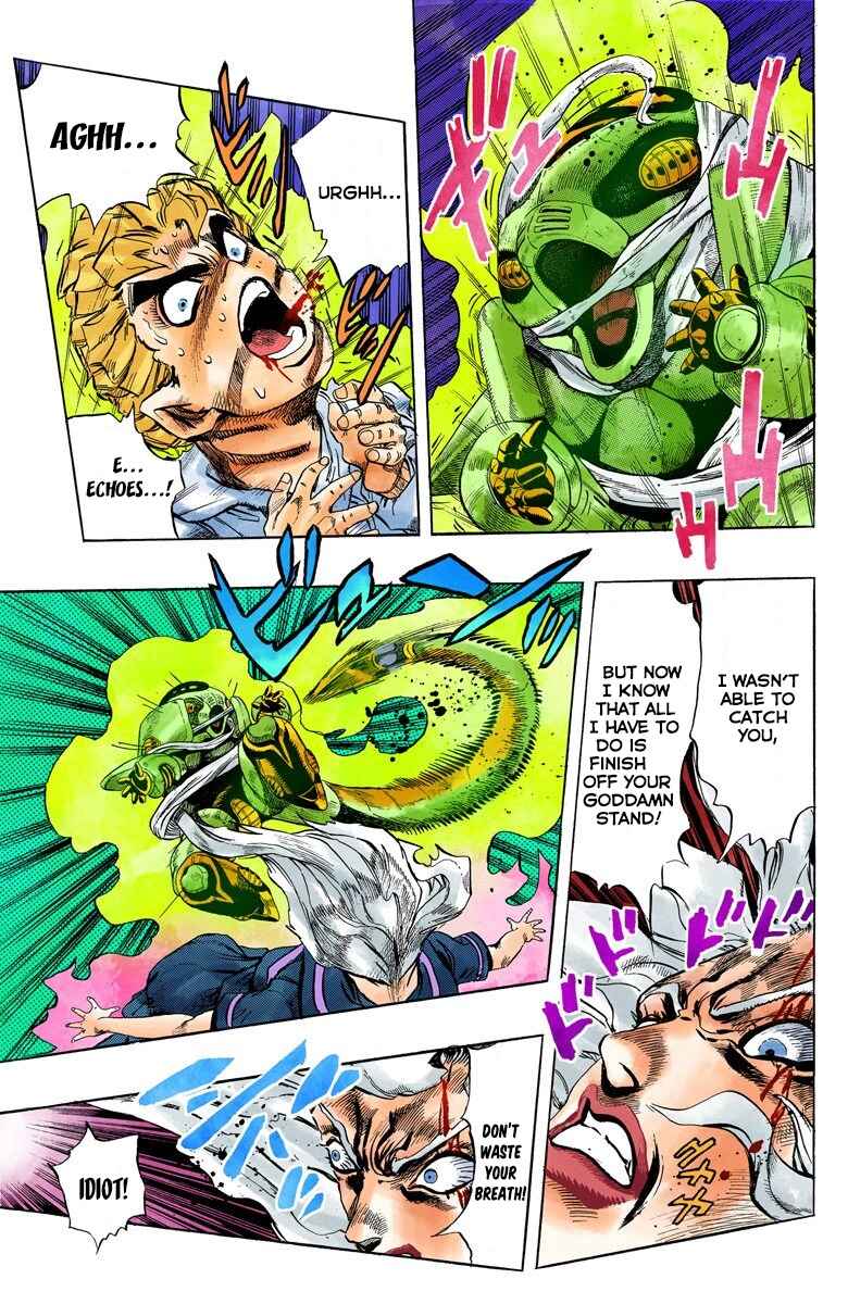 JoJo no Kimyou na Bouken: Part 4 - Diamond wa Kudakenai Color-ban Chapter 37 - Page 6