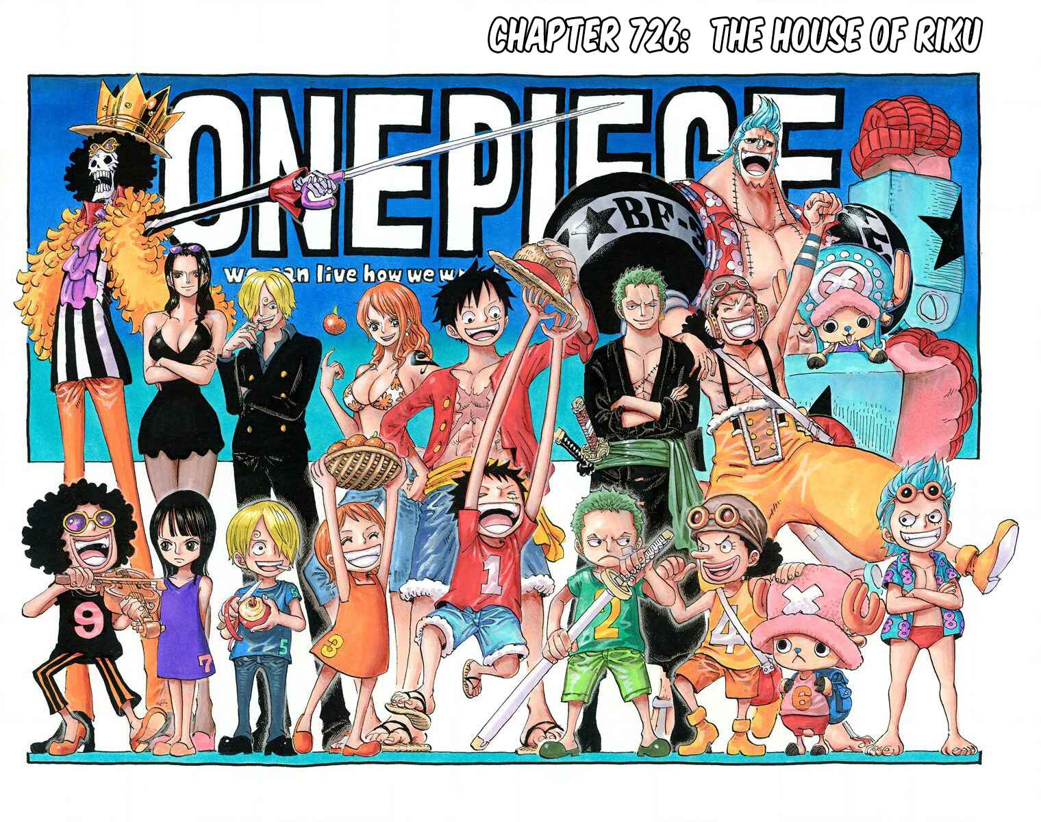 One Piece (Official Colored) Chapter 726 - Page 2