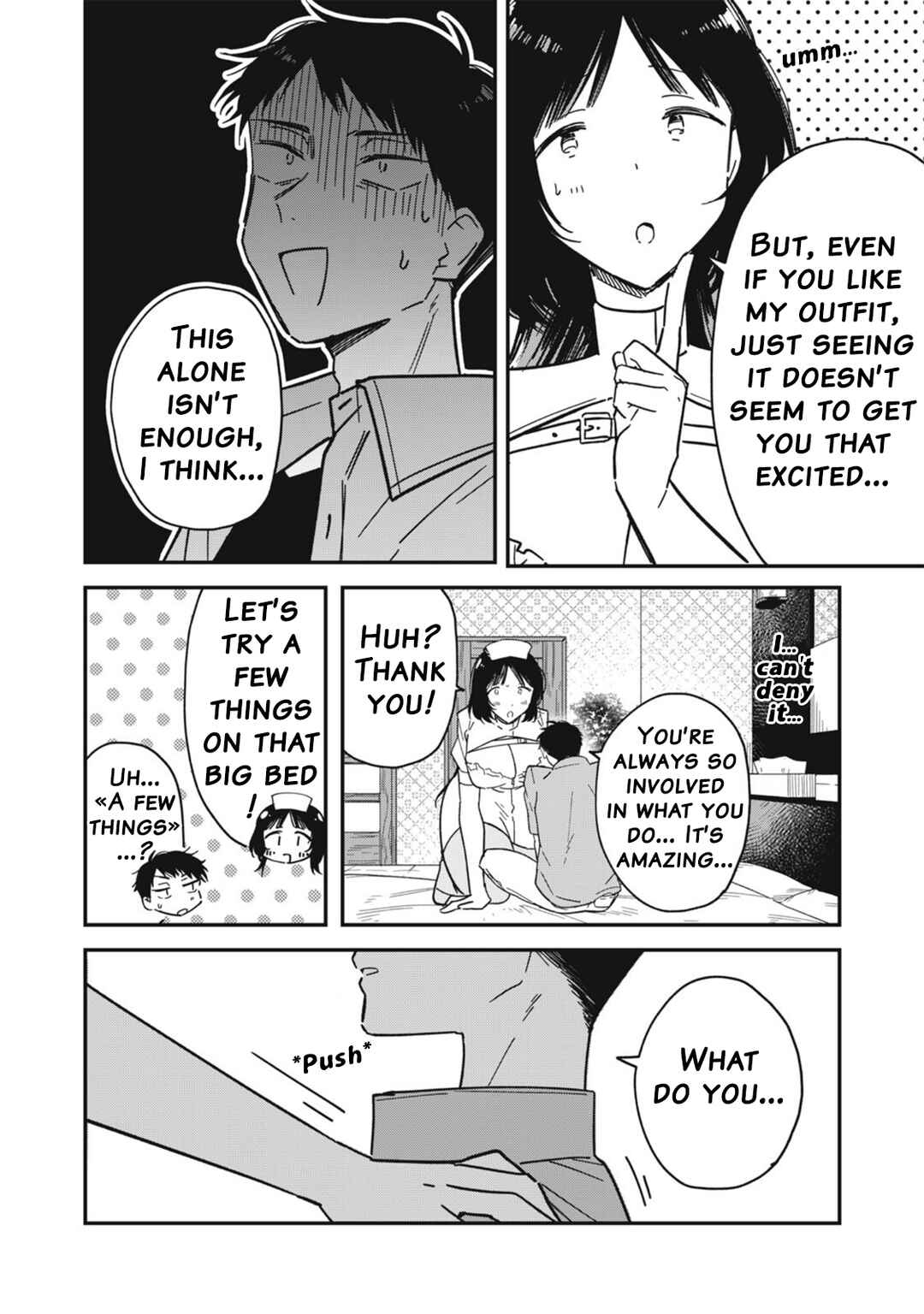 Yachiru-san wa Homeru to Nobiru Chapter 7.1 - Page 14