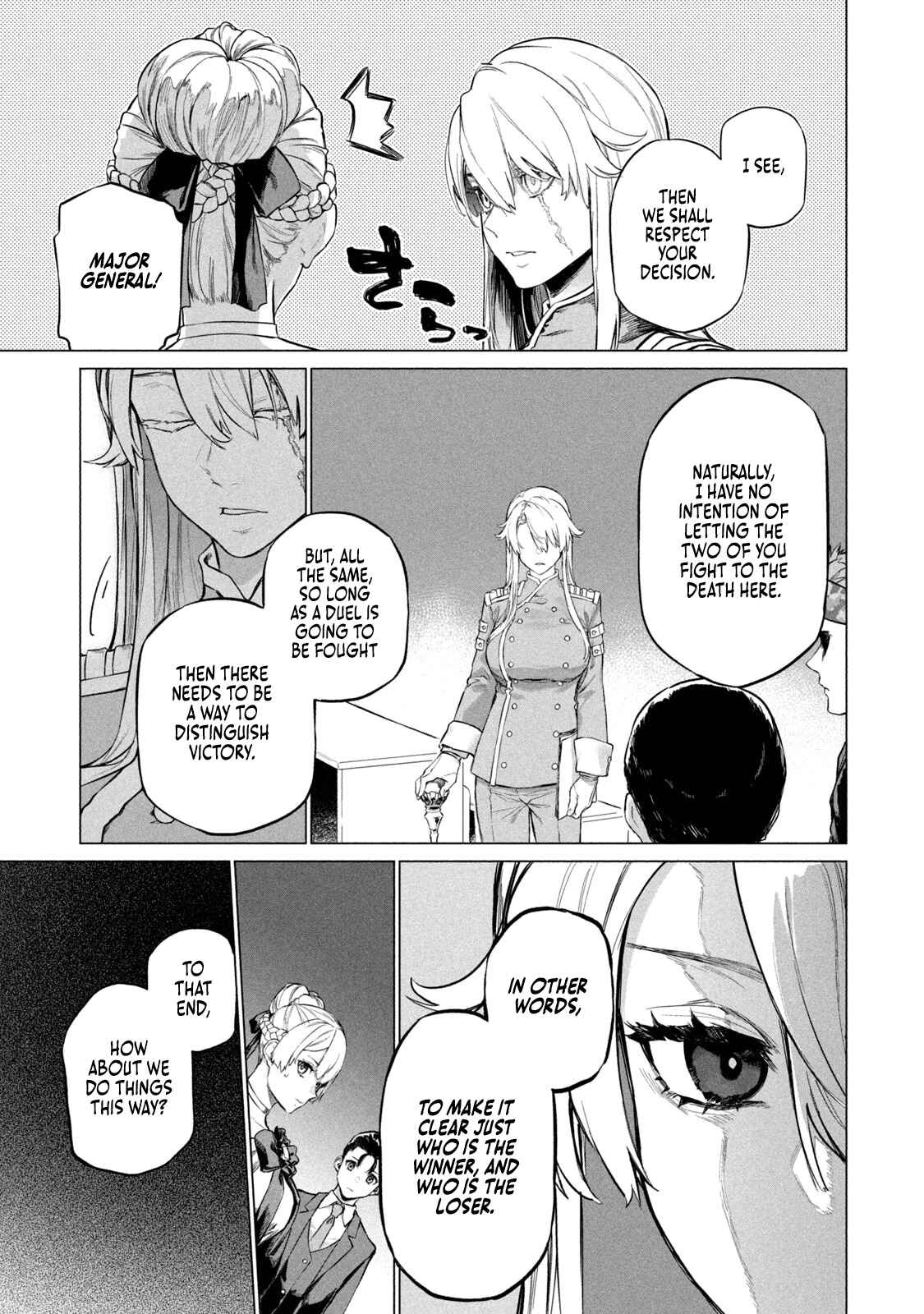 Wagamama Oujo ni Tsukaeta Bannou Shitsuji, Tonari no Teikoku de Saikyou no Gunjin ni Nariagari Musou Suru Chapter 4 - Page 7