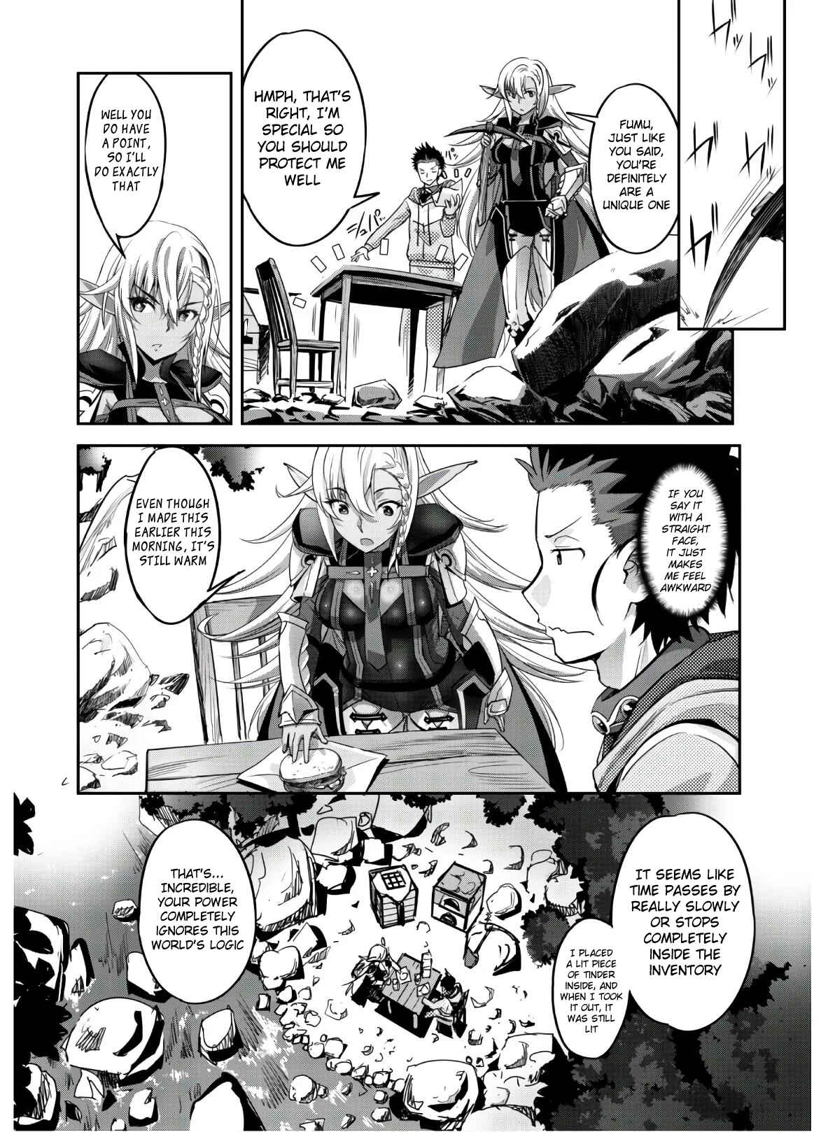 Goshujin-sama to Yuku Isekai Survival! Chapter 4 - Page 14