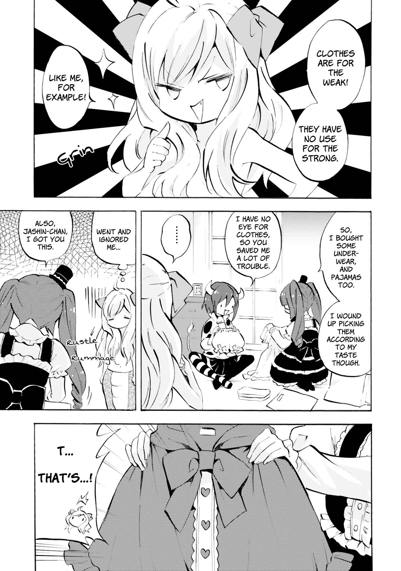 Jashin-chan Dropkick Chapter 93 - Page 3