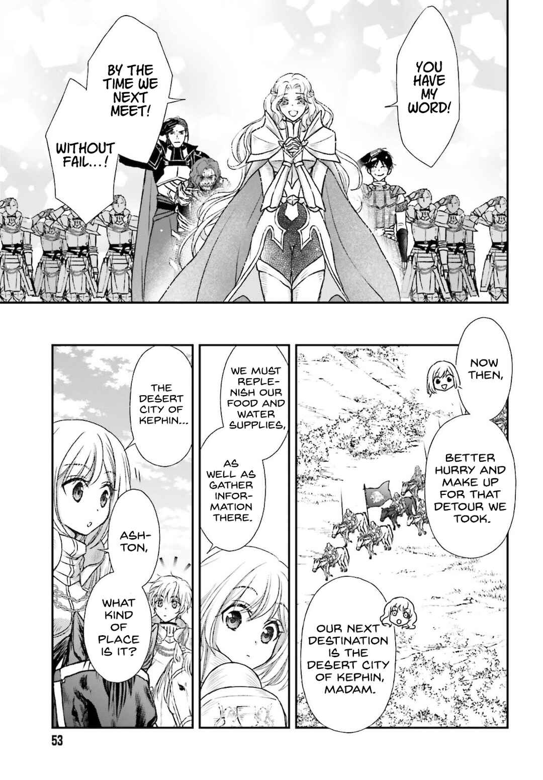 Shinigami ni Sodaterareta Shoujo wa Shikkoku no Tsurugi o Mune ni Idaku Chapter 24 - Page 5