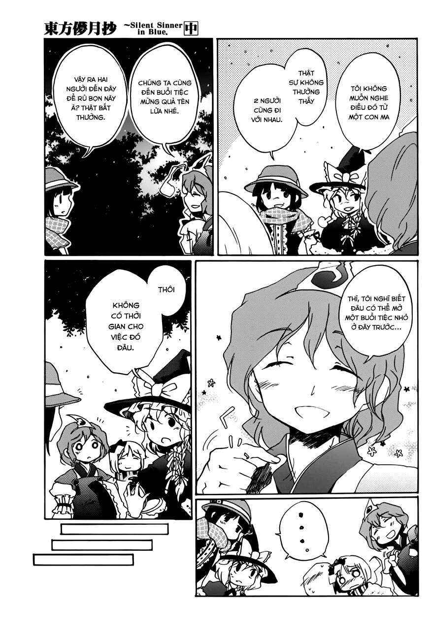 Touhou Bougetsushou ~ Silent Sinner in Blue. Chapter 9 - Page 8