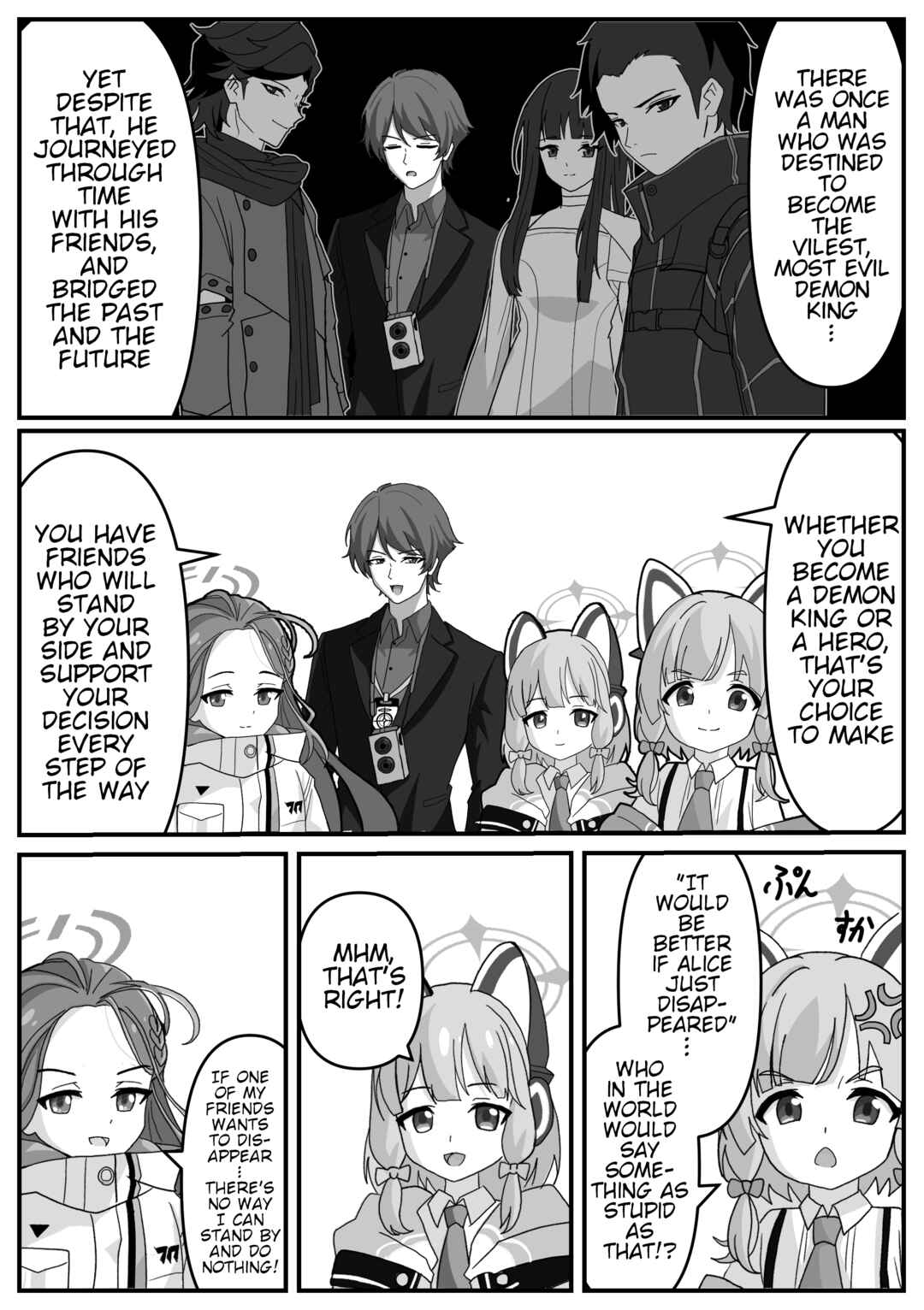 Blue Archive x Kamen Rider Decade - Schale no Kadoya Tsukasa-sensei Gainen (Doujinshi) Chapter 23 - Page 3