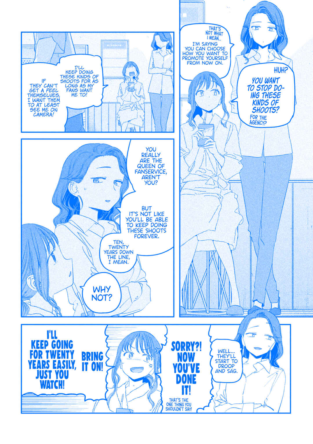 Getsuyoubi no Tawawa (Blue) (Fan Colored) Chapter 86 - Page 3