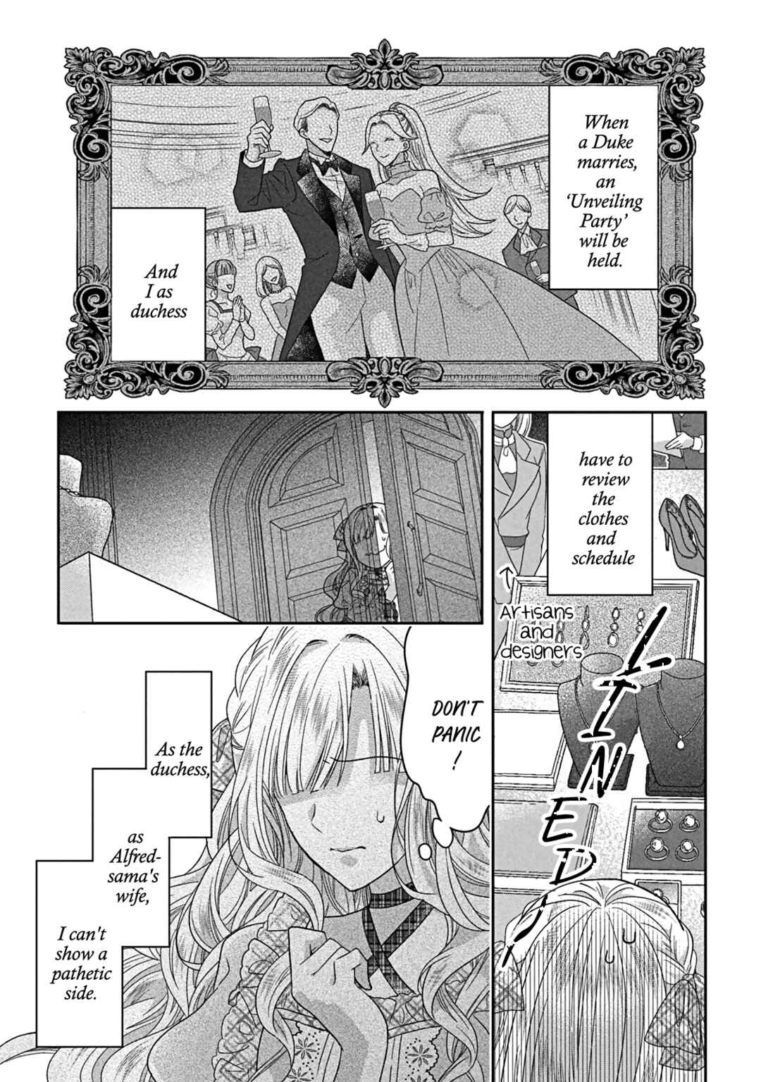 Itsuwari no Akujo desuga Suenagaku Shiawase ni Narimashou Chapter 8 - Page 4