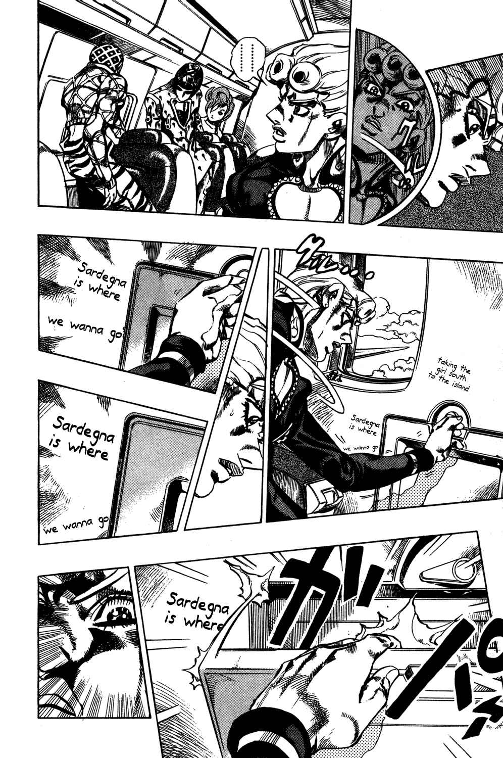 JoJo no Kimyou na Bouken: Part 5 - Ougon no Kaze Chapter 95 - Page 12