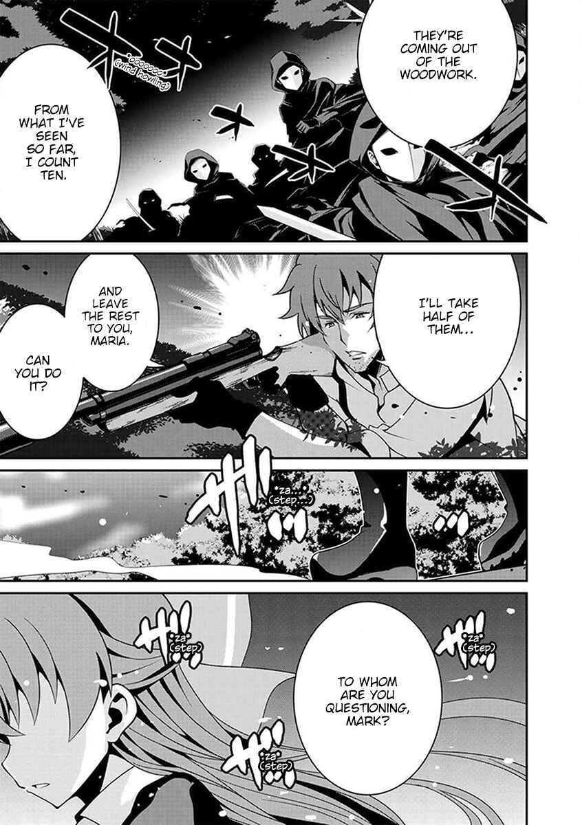 Saikyou no Kurokishi ♂, Sentou Maid ♀ ni Tenshoku Shimashita Chapter 1 - Page 1
