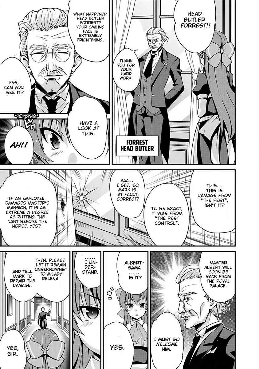 Saikyou no Kurokishi ♂, Sentou Maid ♀ ni Tenshoku Shimashita Chapter 1 - Page 14