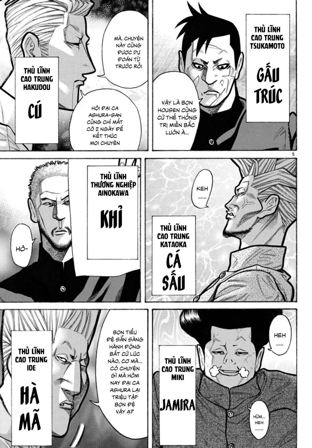 Crows Gaiden Housenka - the beginning of HOUSEN Chapter 62 - Page 5