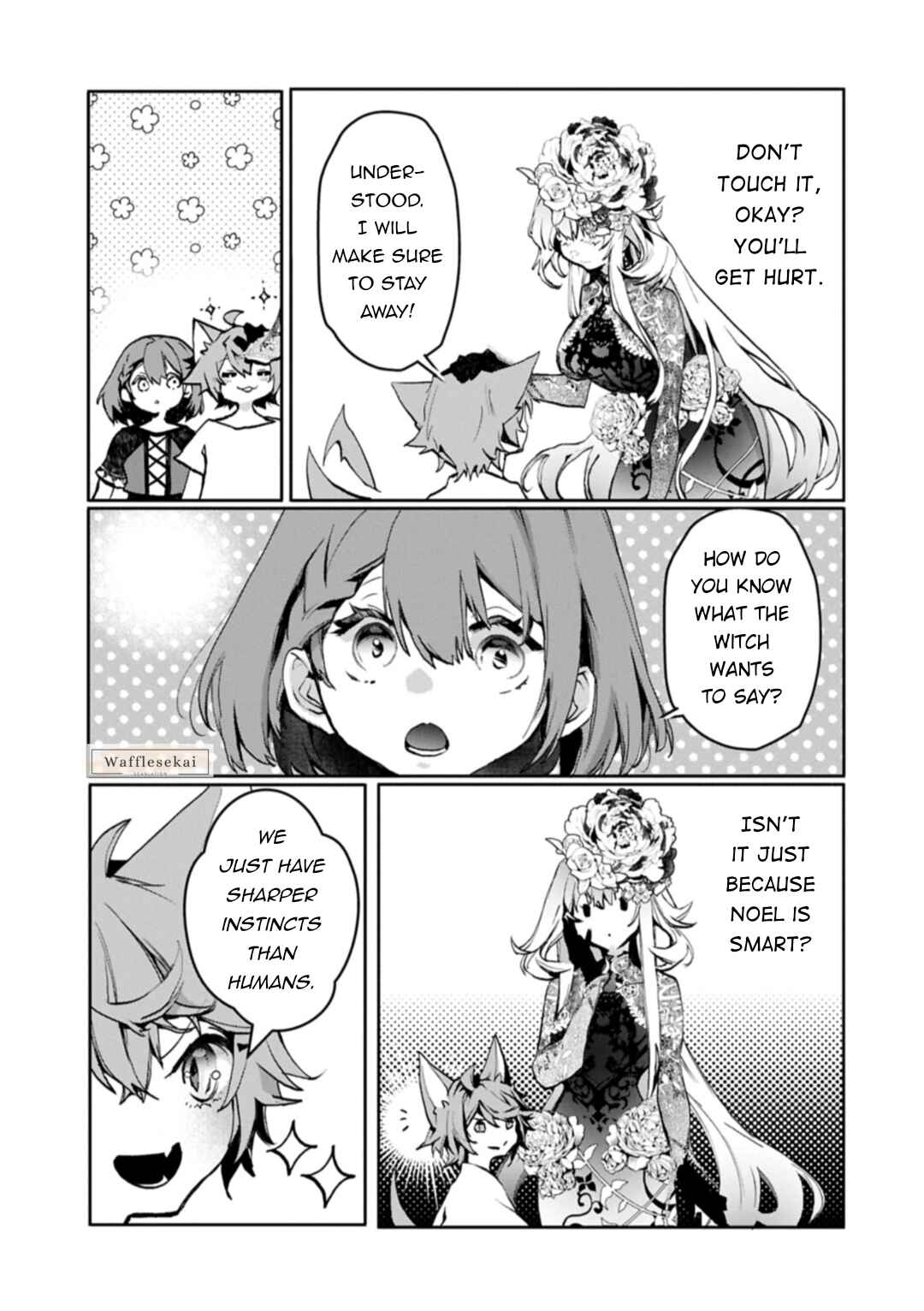 Mandragora tte Baretara Toubatsu desu ka?: Hana no Majo no Hohoemi wa Kanchigai no Tane o Maku Chapter 5 - Page 34