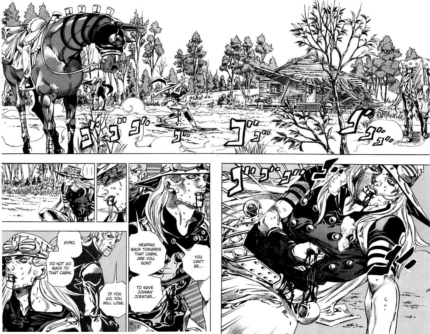 JoJo no Kimyou na Bouken: Part 7 - Steel Ball Run Chapter 35 - Page 15