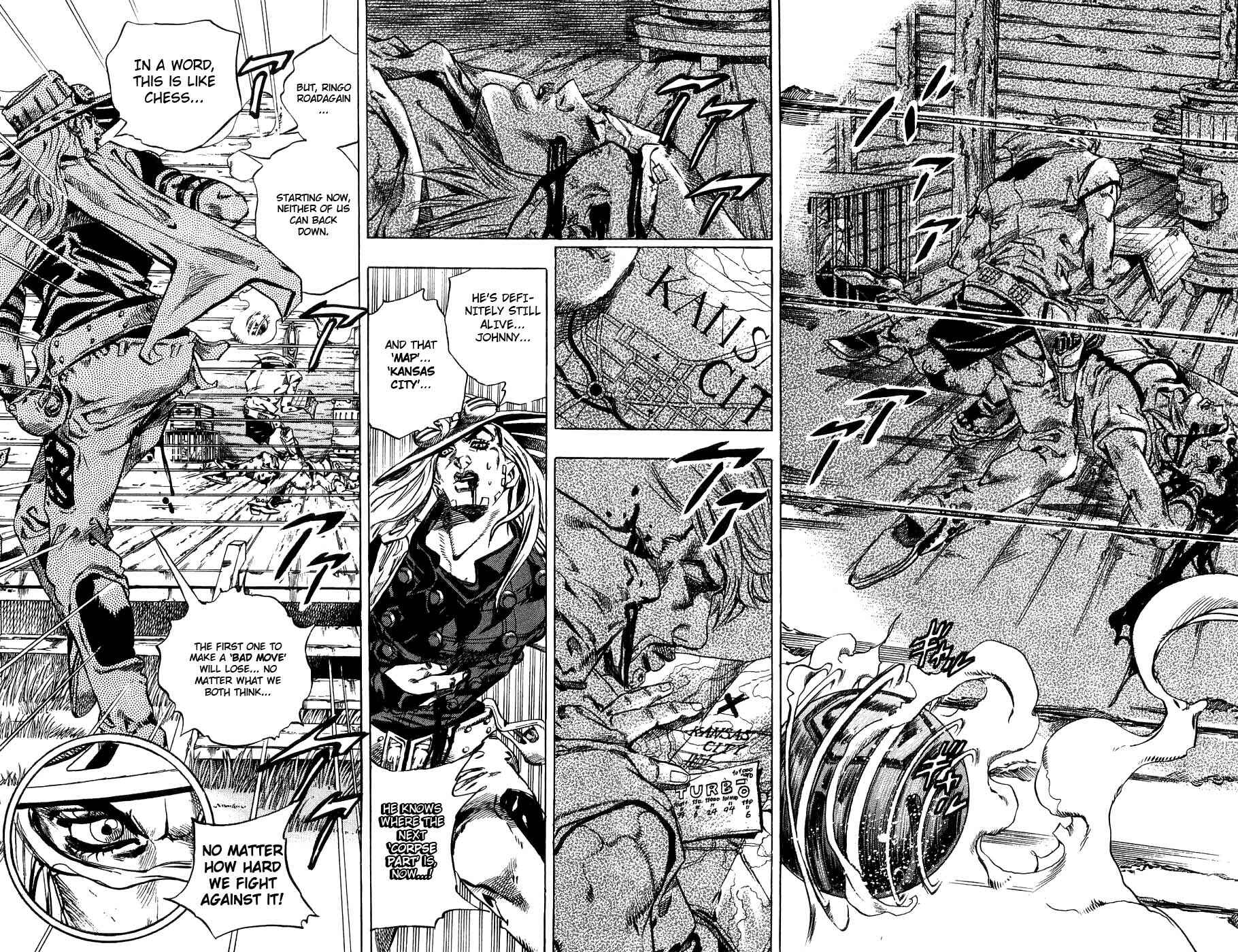 JoJo no Kimyou na Bouken: Part 7 - Steel Ball Run Chapter 35 - Page 20