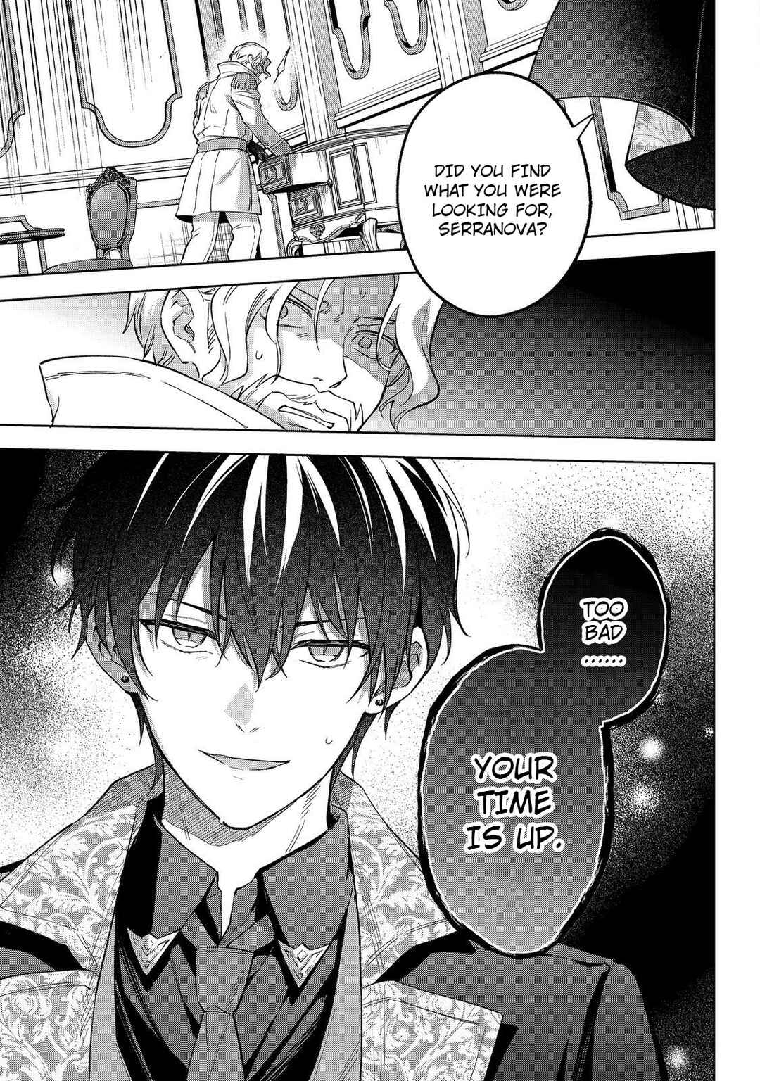 Akutou Ikka no Mana Musume, Tensei Saki mo Otome Game no Gokudou Reijou deshita Chapter 27 - Page 36