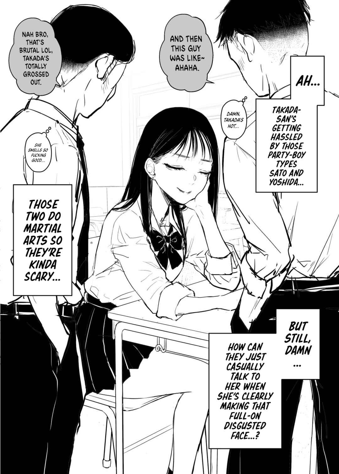 Class no Ichigun Joshi ni Moteasobareta Chapter 13 - Page 1