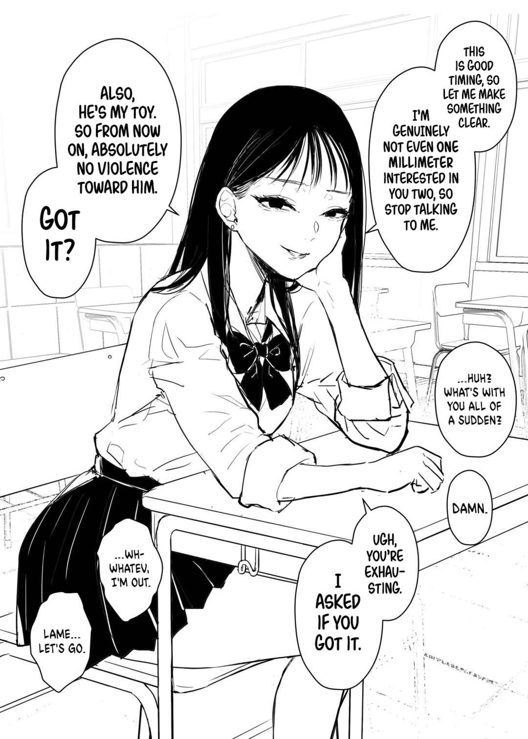 Class no Ichigun Joshi ni Moteasobareta Chapter 13 - Page 6