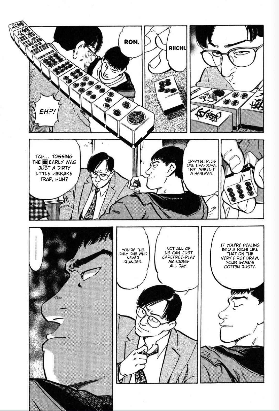 Mahjong Hiryuu Densetsu Tenpai Chapter 1 - Page 11